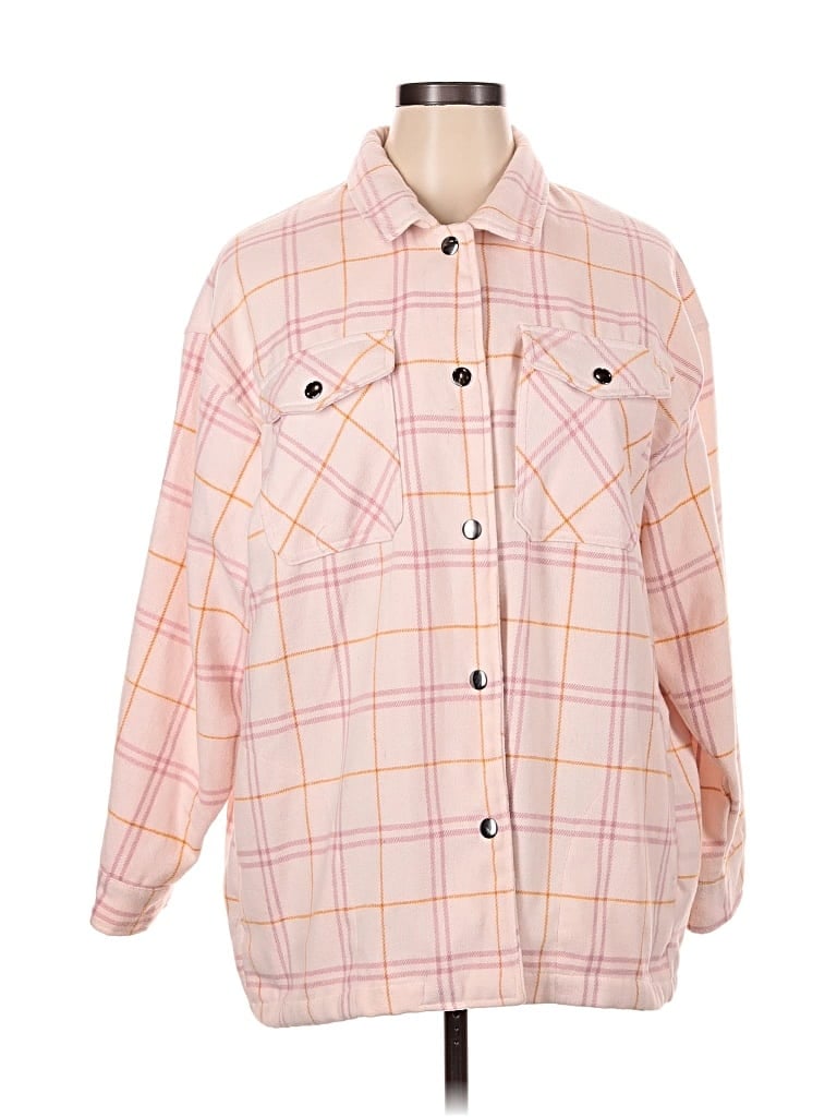 Pre-owned Hfx Jacket In Pink