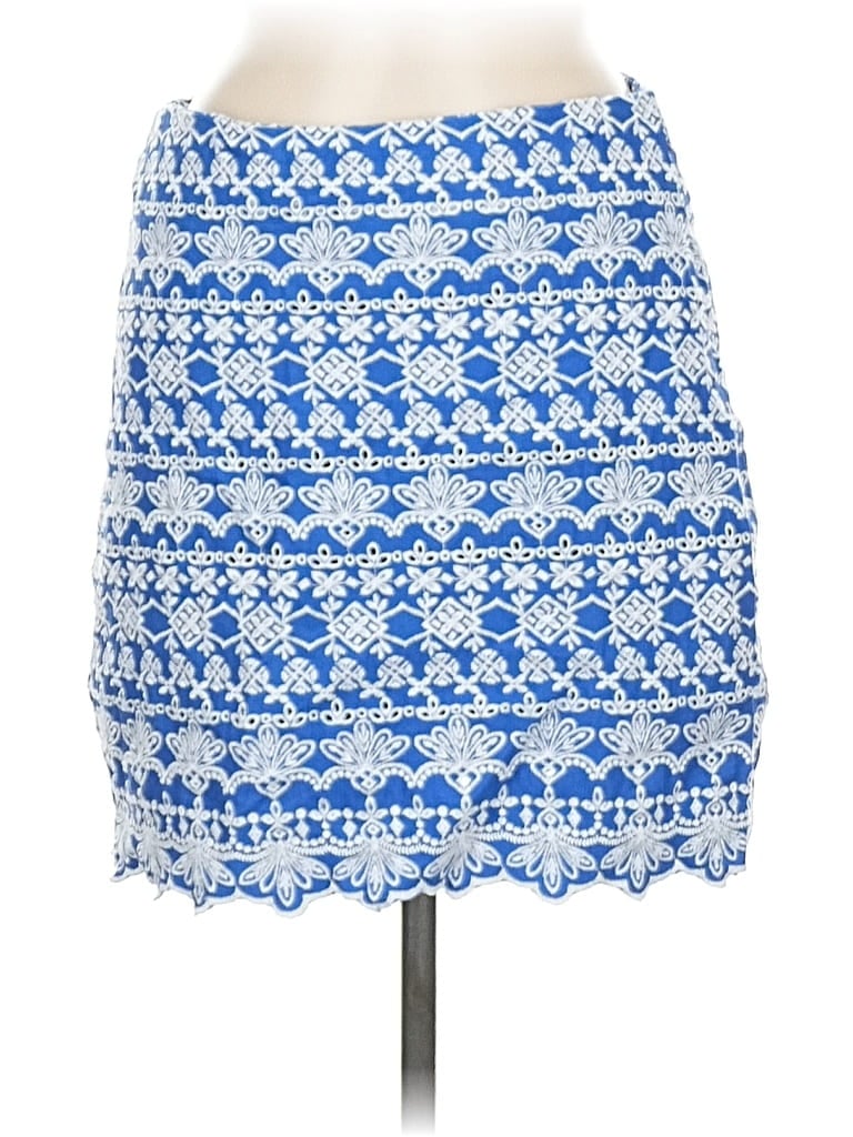 Pre-owned Ann Taylor Loft Casual Skirt In Blue