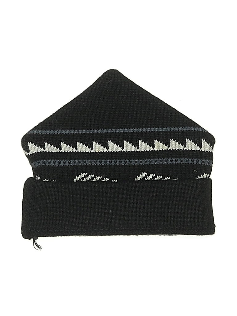Pre-owned Assorted Brands Beanie Hat In Black