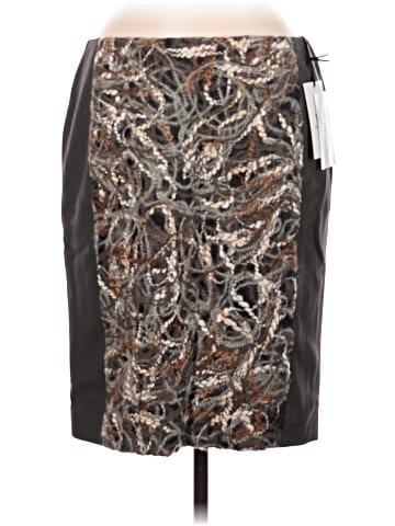 W by Worth Faux Leather Skirt (view 1)