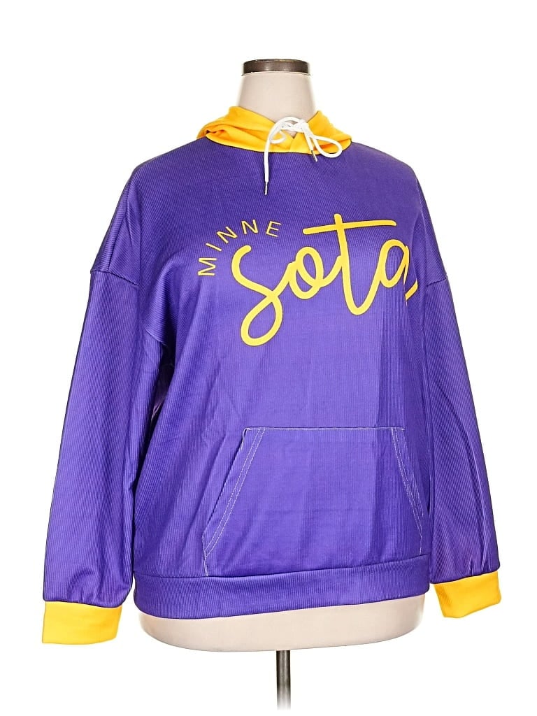 Pre-owned Unbranded Sweatshirt In Purple