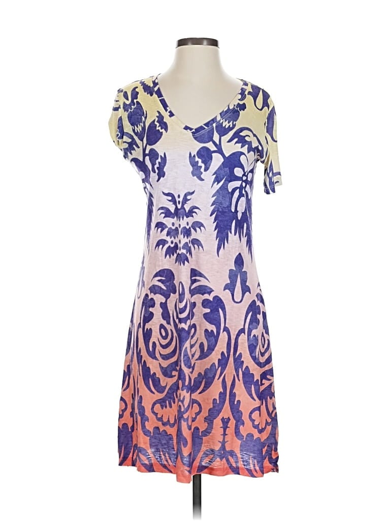 Pre-owned David Cline Cocktail Dress In Purple