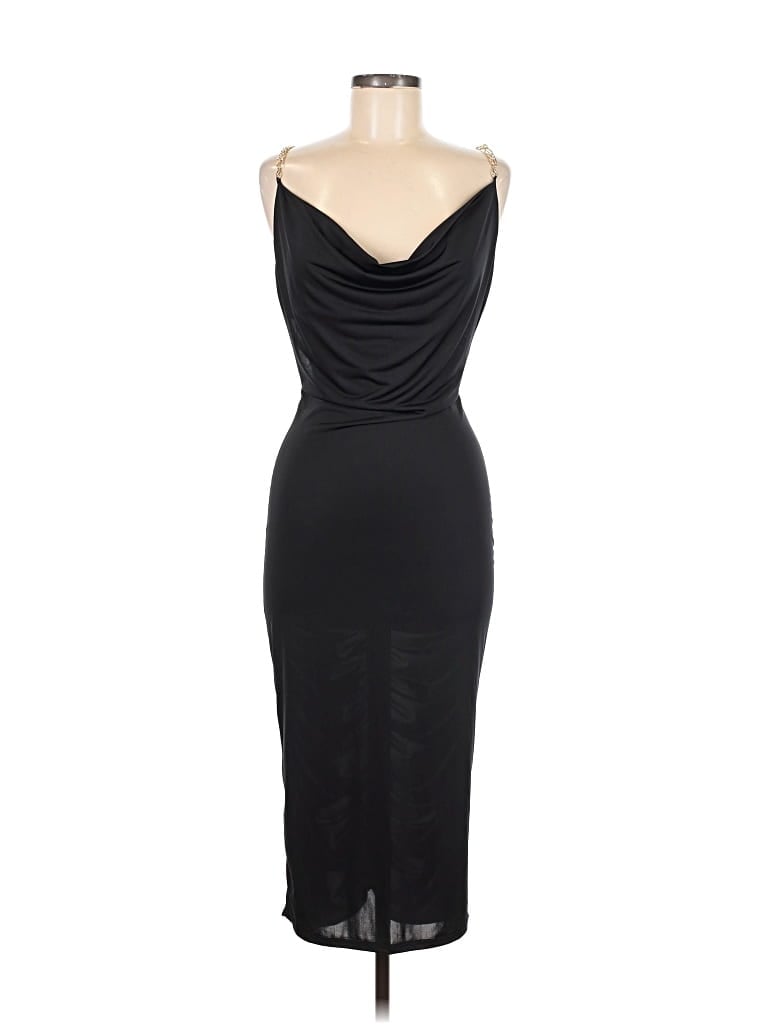 Pre-owned Fashion Nova Cocktail Dress In Black