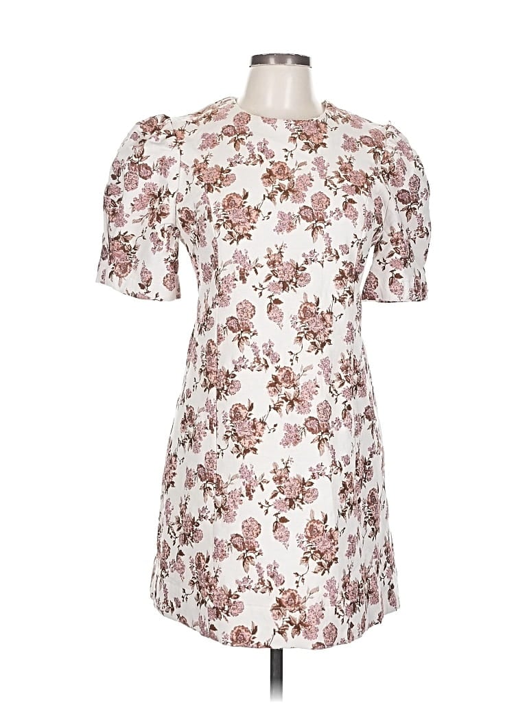 Pre-owned En Saison Casual Dress In White