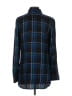 Talbots Plaid Blue Long Sleeve Button-Down Shirt Size S - photo 2