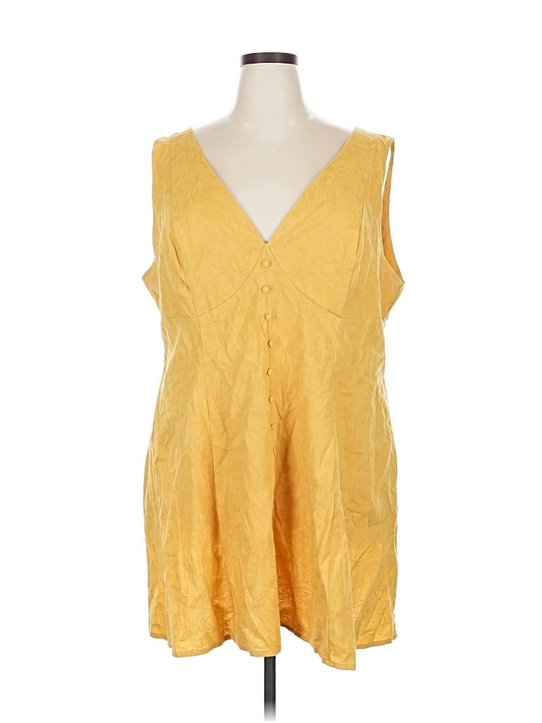 Pre-owned Cider Casual Dress In Yellow