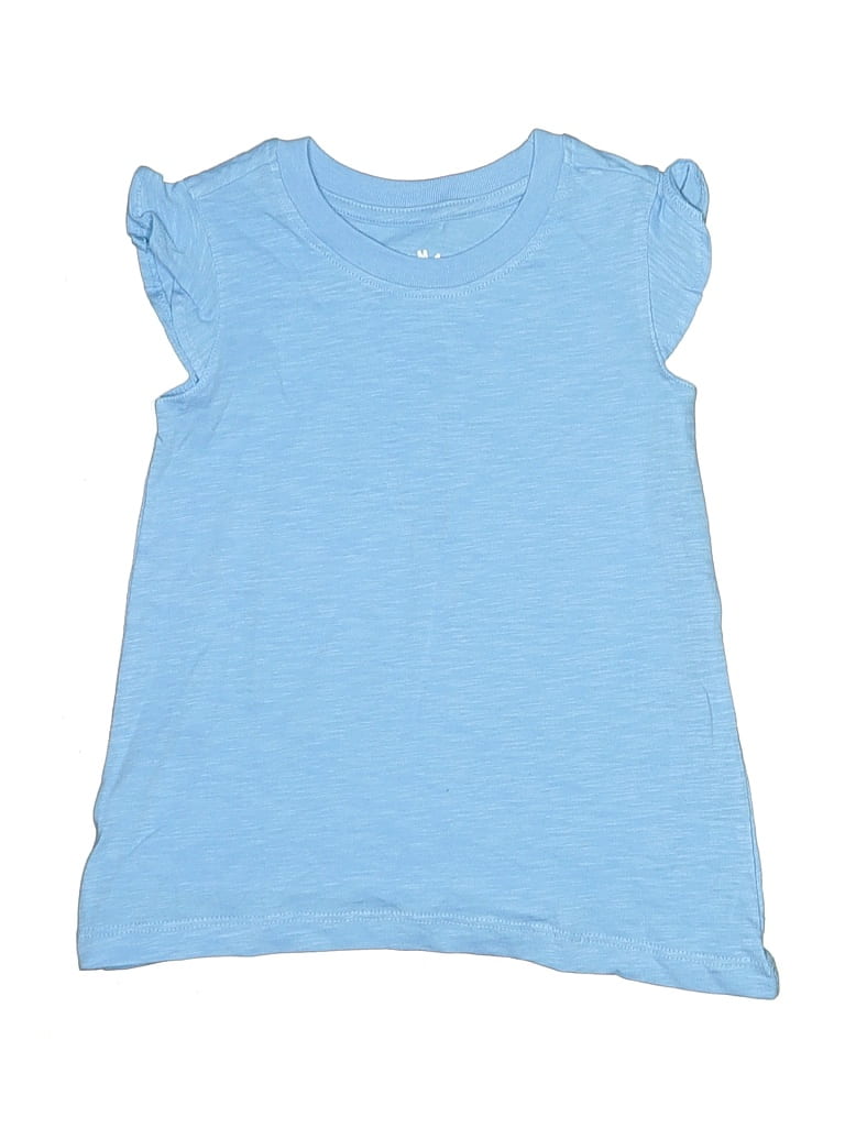 Pre-owned Primary Clothing Kids' Sleeveless T-shirt In Blue