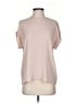 BCBGMAXAZRIA 100% Polyester Pink Short Sleeve Blouse Size XS - photo 1