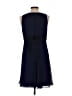 Donna Ricco 100% Polyester Solid Blue Cocktail Dress Size 10 - photo 2