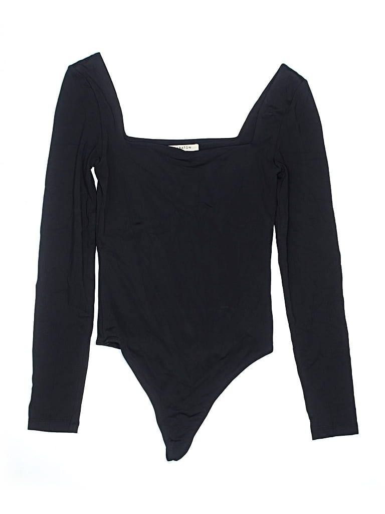 Pre-owned Babaton Bodysuit In Black