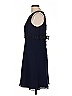 Donna Ricco 100% Polyester Solid Blue Cocktail Dress Size 10 - photo 5