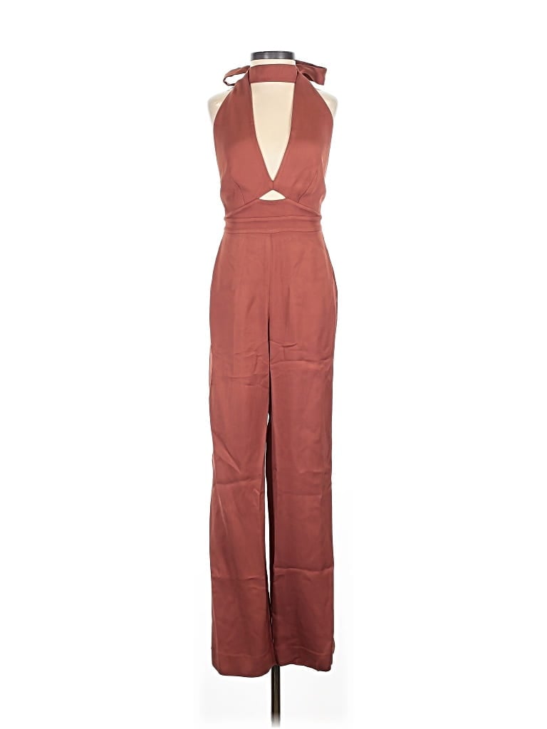 Pre-owned Reiss Jumpsuit In Brown