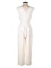 Club Monaco 100% Silk Ivory Jumpsuit Size 2 - photo 2