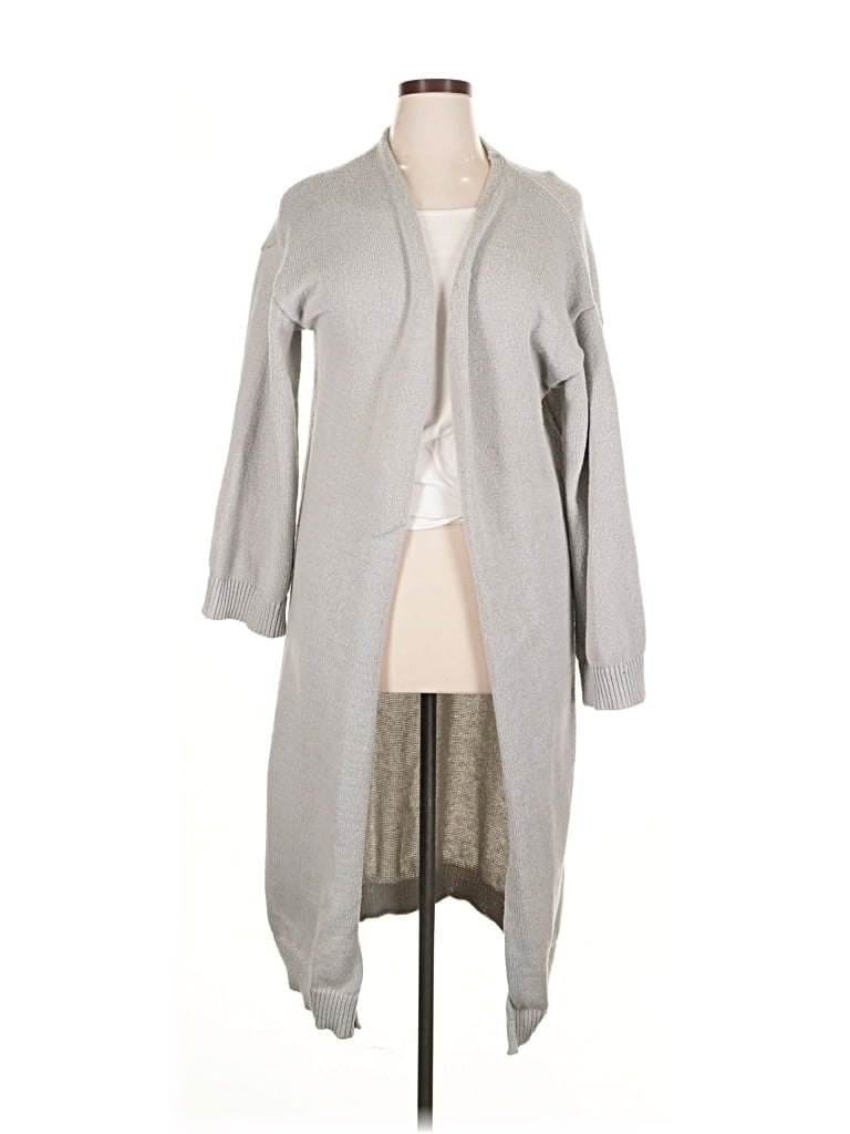 Pre-owned Unbranded Cardigan Sweater In Gray