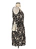 Sage 100% Polyester Print Black Cocktail Dress Size S - photo 4