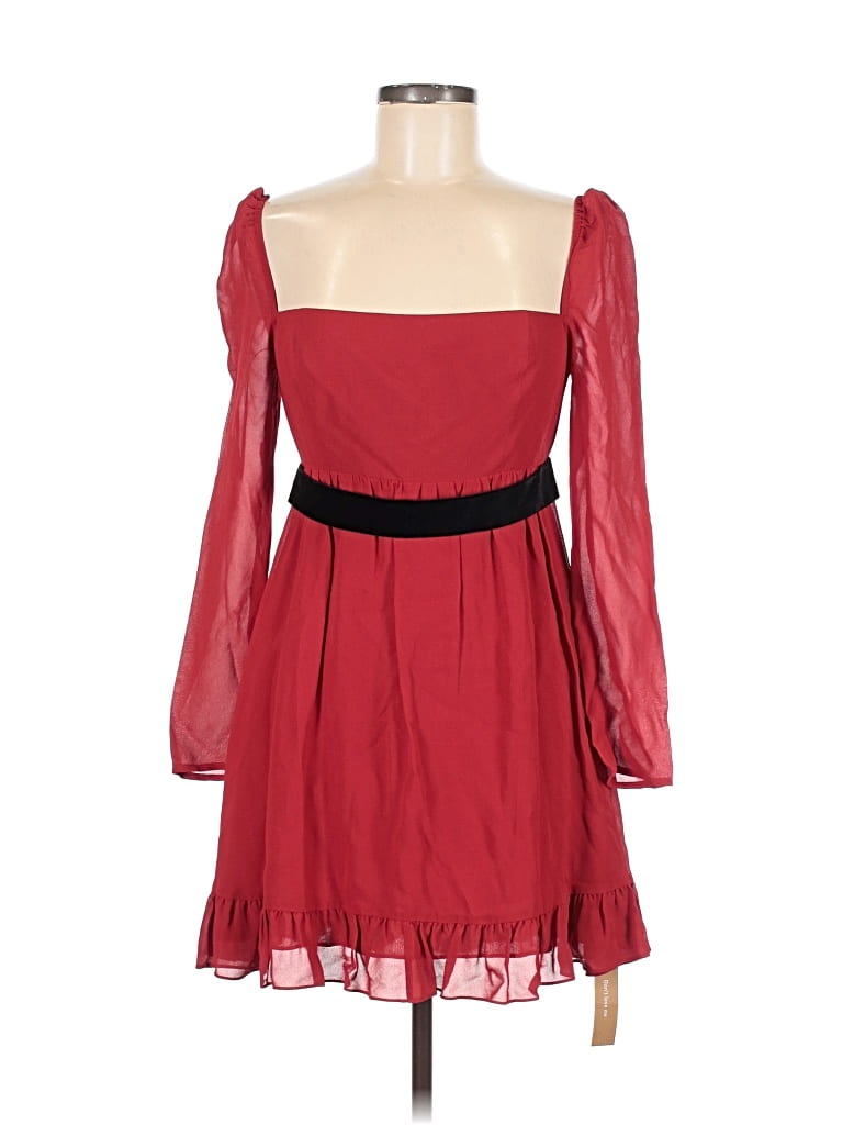 Pre-owned Reformation Cocktail Dress In Red