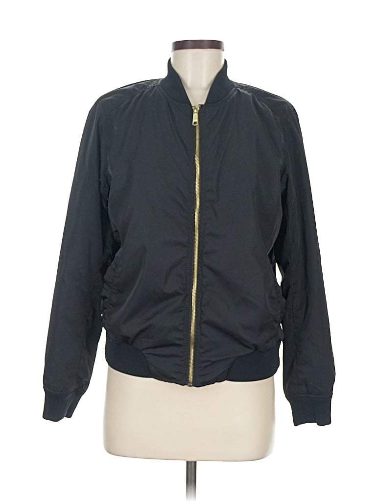 Pre-owned Old Navy Track Jacket In Black