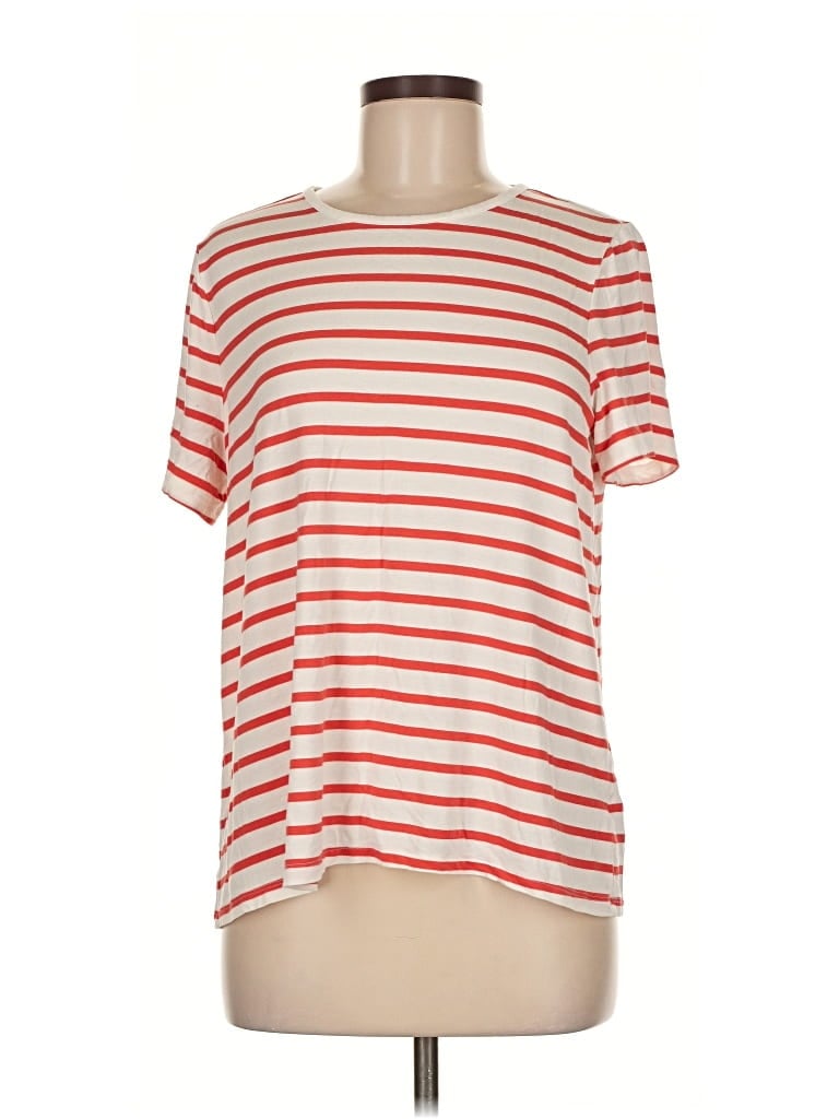 Pre-owned Luxe Short Sleeve T-shirt In Red