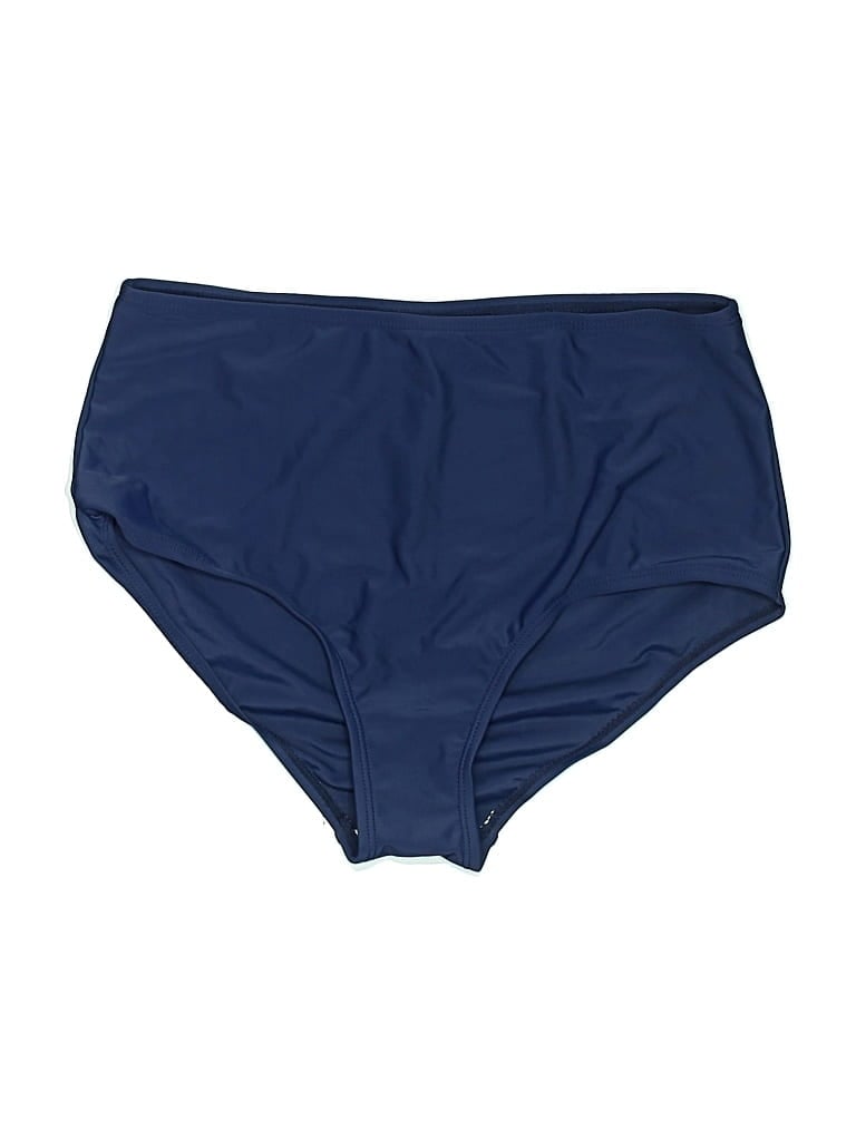 Pre-owned Unbranded Swimsuit Bottoms In Blue