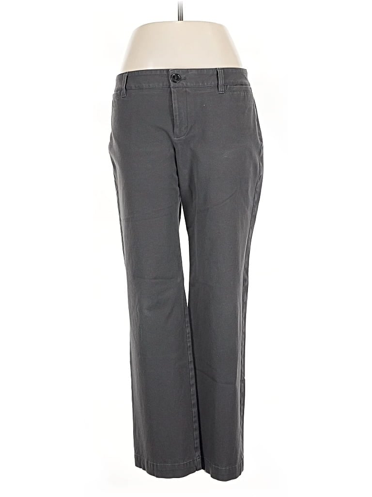 Pre-owned Eddie Bauer Dress Pants In Gray