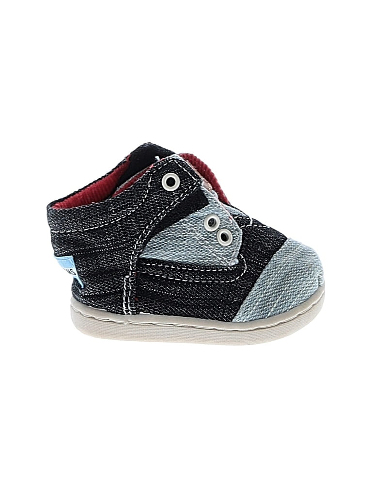 Pre-owned Toms Kids' Sneakers In Black