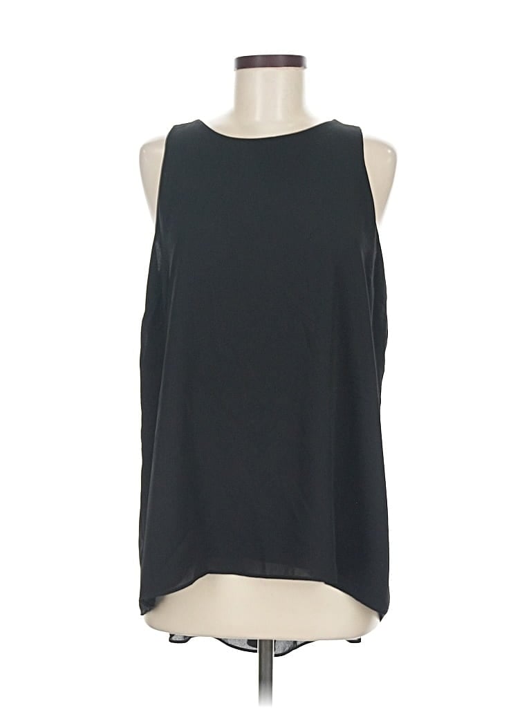 Pre-owned Vince Camuto Sleeveless Blouse In Black