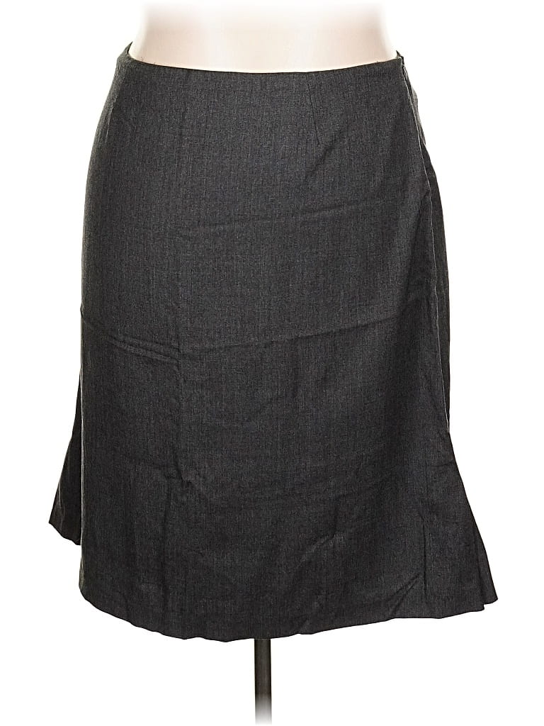Pre-owned Kate Hill Formal Skirt In Gray