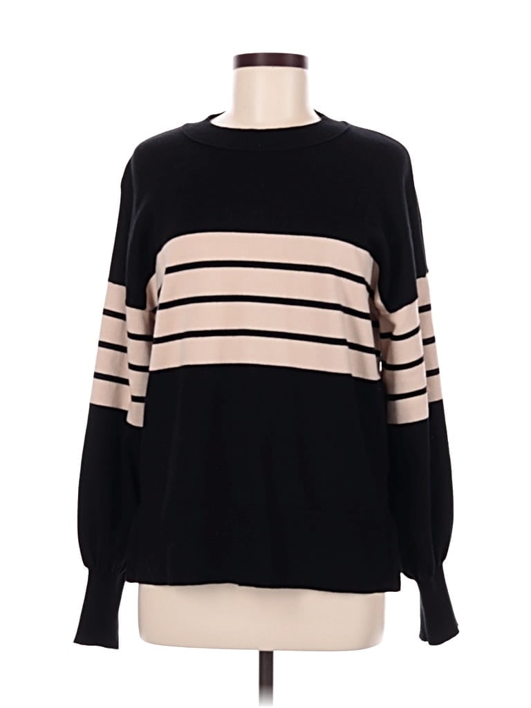 Pre-owned Unbranded Pullover Sweater In Black