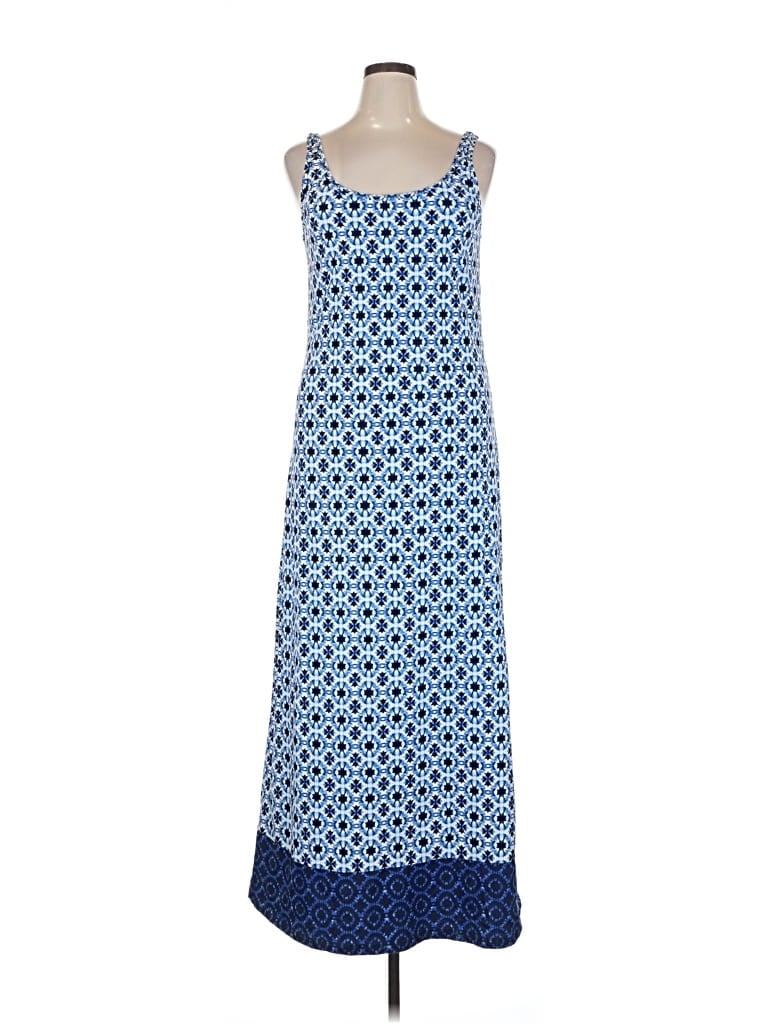 Pre-owned Tommy Bahama Casual Dress In Blue