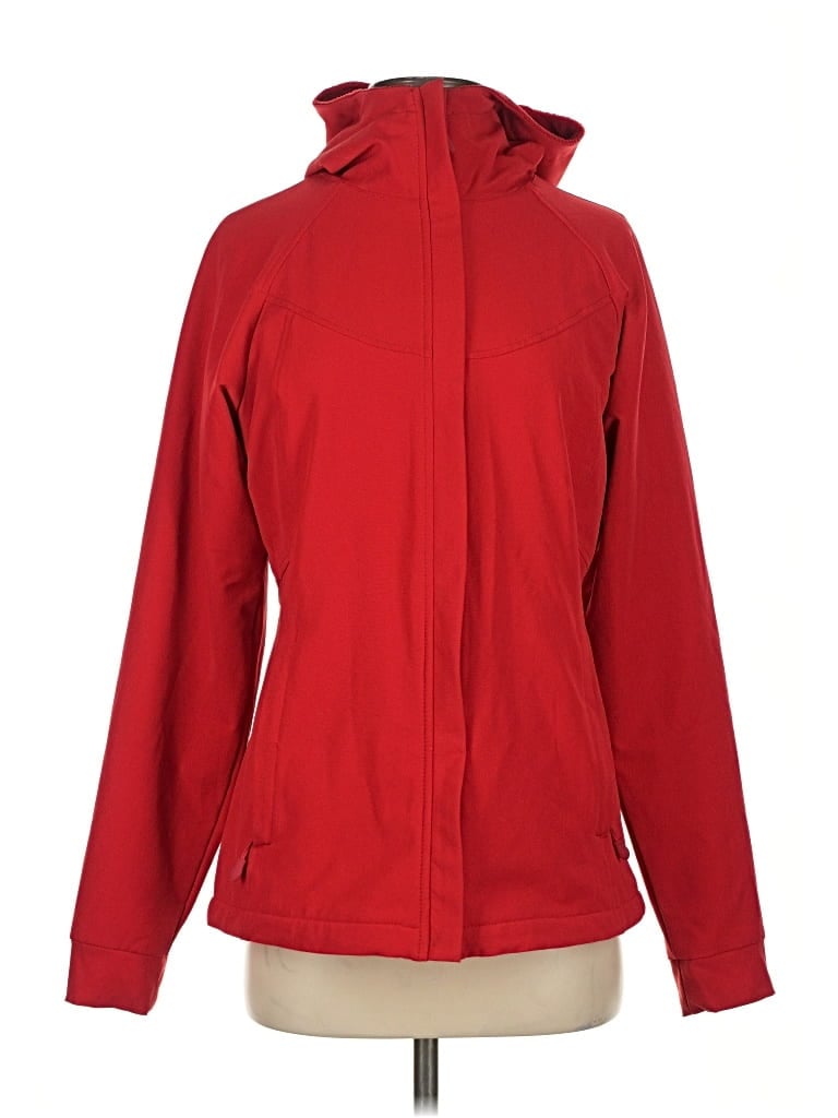 Pre-owned Kirkland Signature Zip Up Hoodie In Red