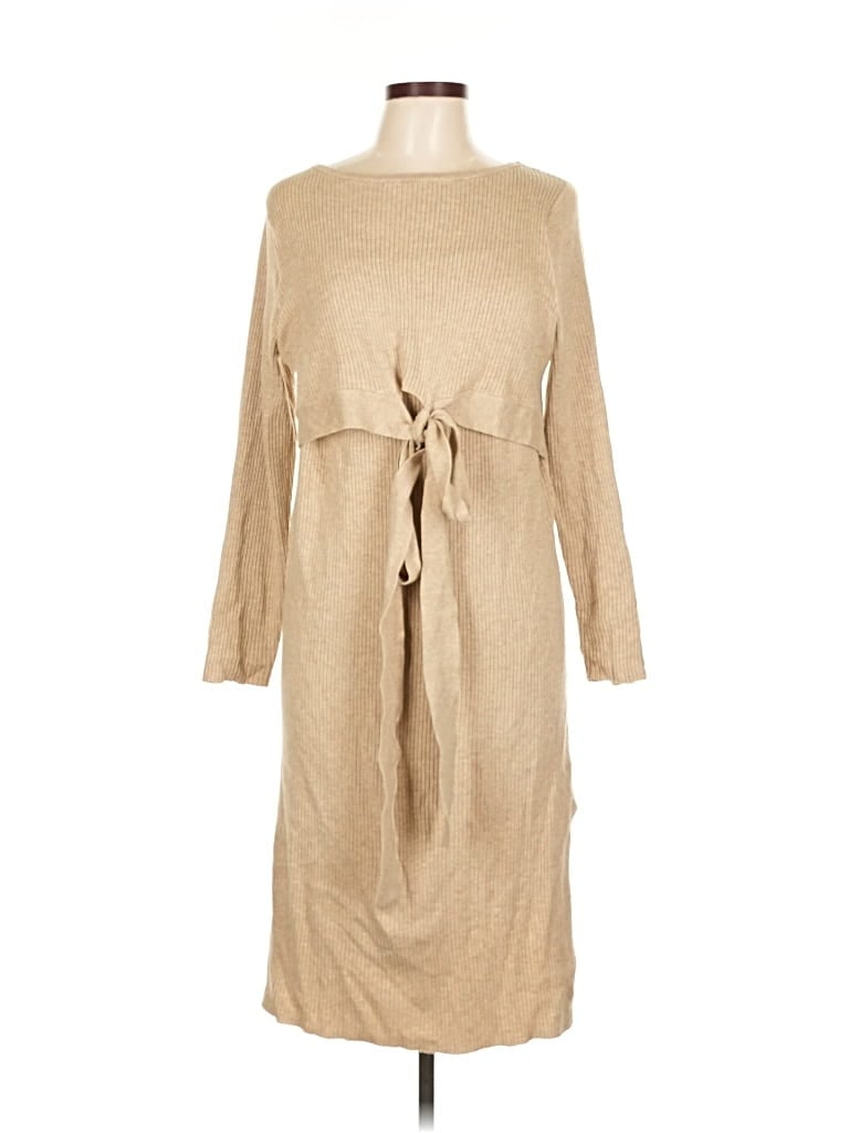 Pre-owned Isabel Casual Dress In Brown