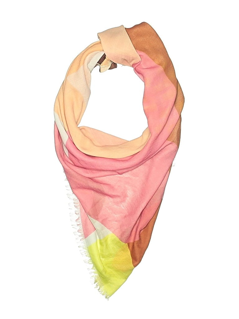 Pre-owned Assorted Brands Scarf In Pink