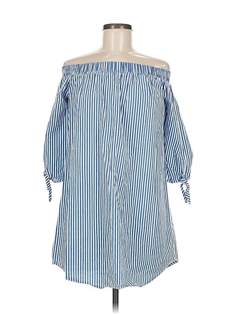 Pre-owned Live 4 Truth Casual Dress In Blue