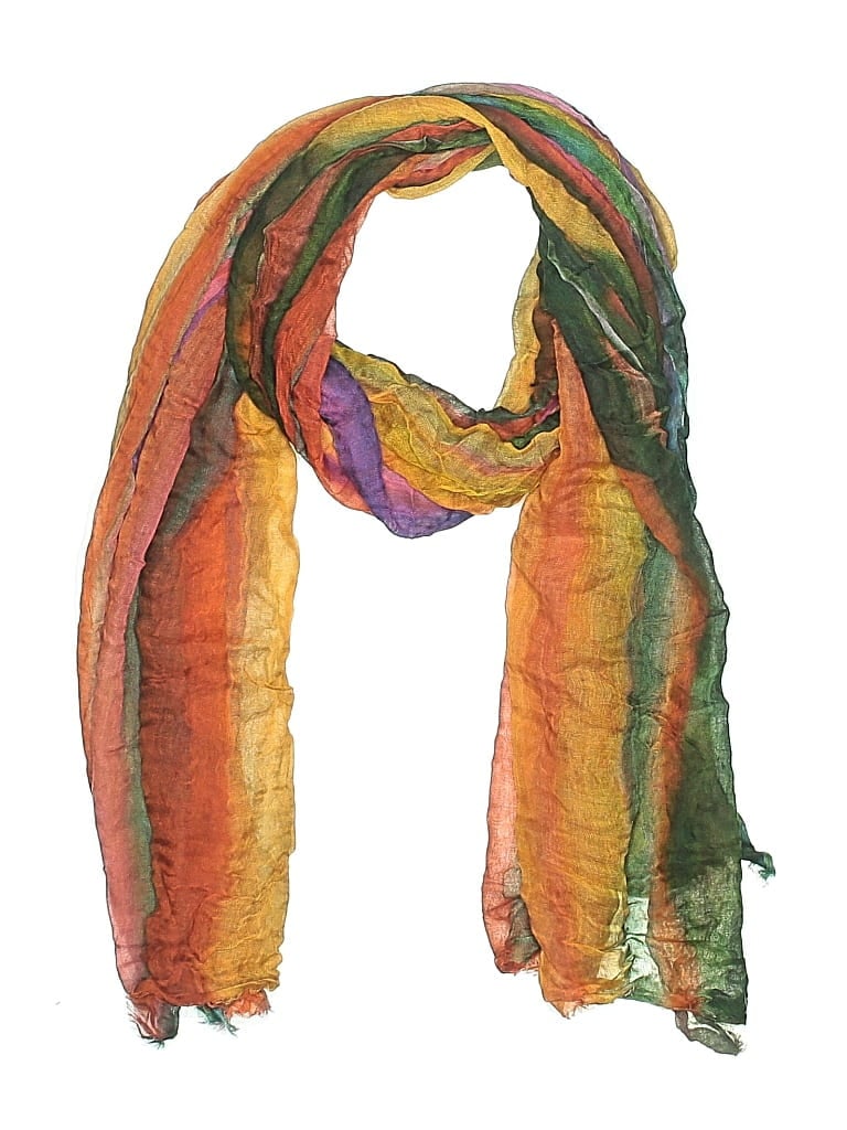 Pre-owned Bindya Scarf In Green