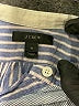 J.Crew Stripes Blue Long Sleeve Blouse Size 4 - photo 7