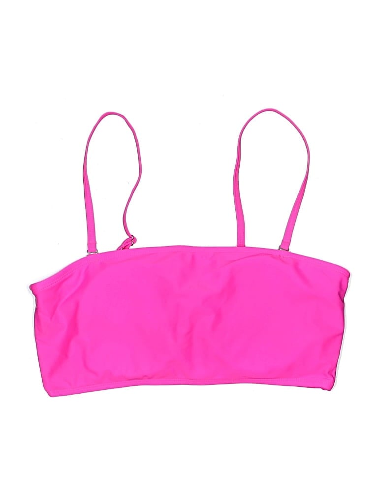 Pre-owned Unbranded Swimsuit Top Pink Swimwear