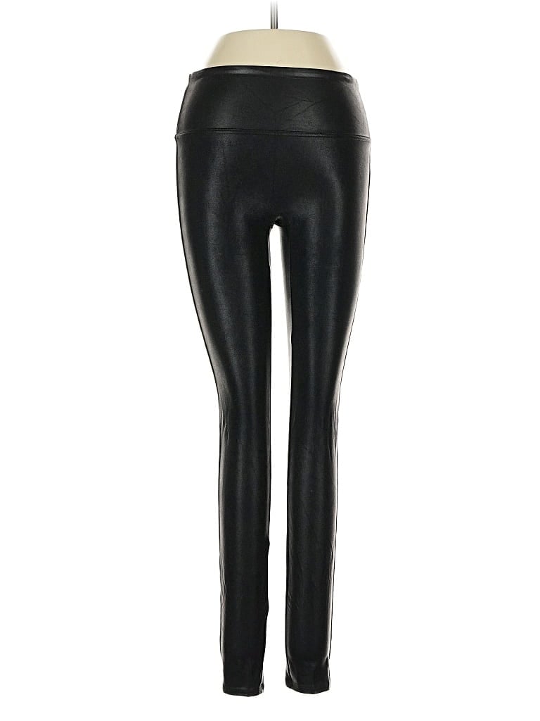 Pre-owned Spanx Active Pants In Black