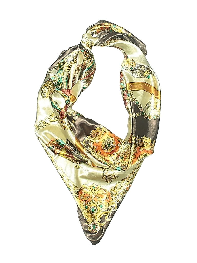 Pre-owned Mossimo Scarf In Brown