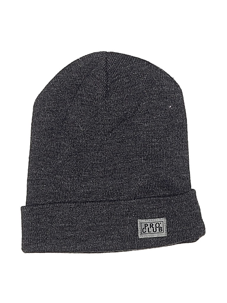 Pre-owned Assorted Brands Beanie Hat In Gray
