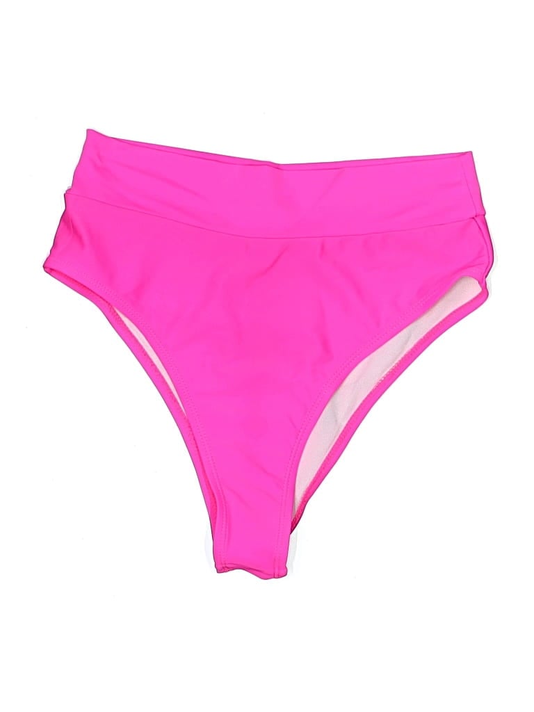 Pre-owned Unbranded Swimsuit Bottoms In Pink