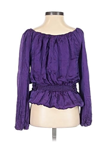 Leon Max 3/4 Sleeve Silk Top (view 2)