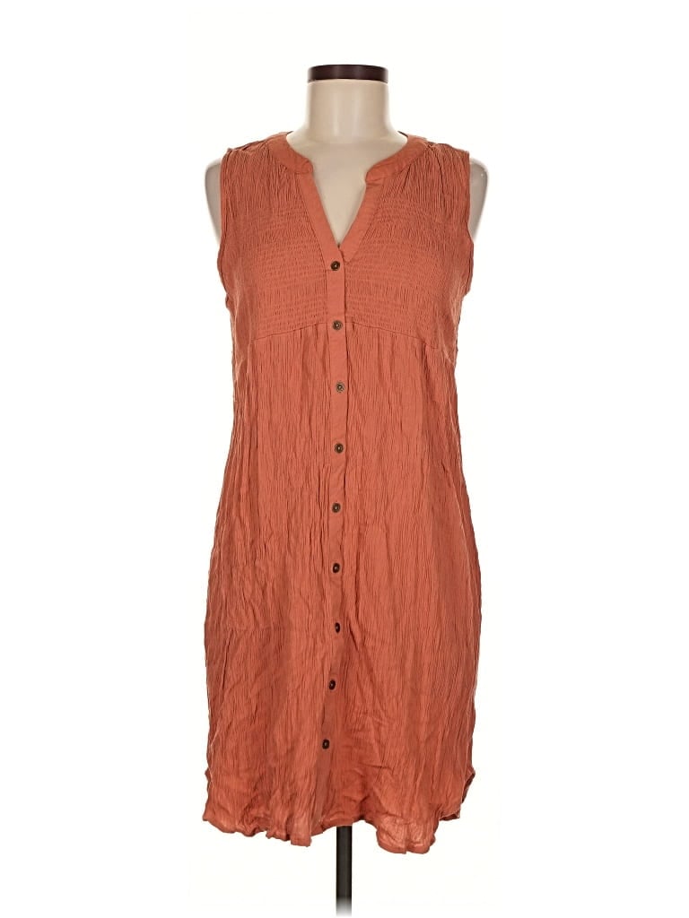 Pre-owned Knox Rose Casual Dress In Orange