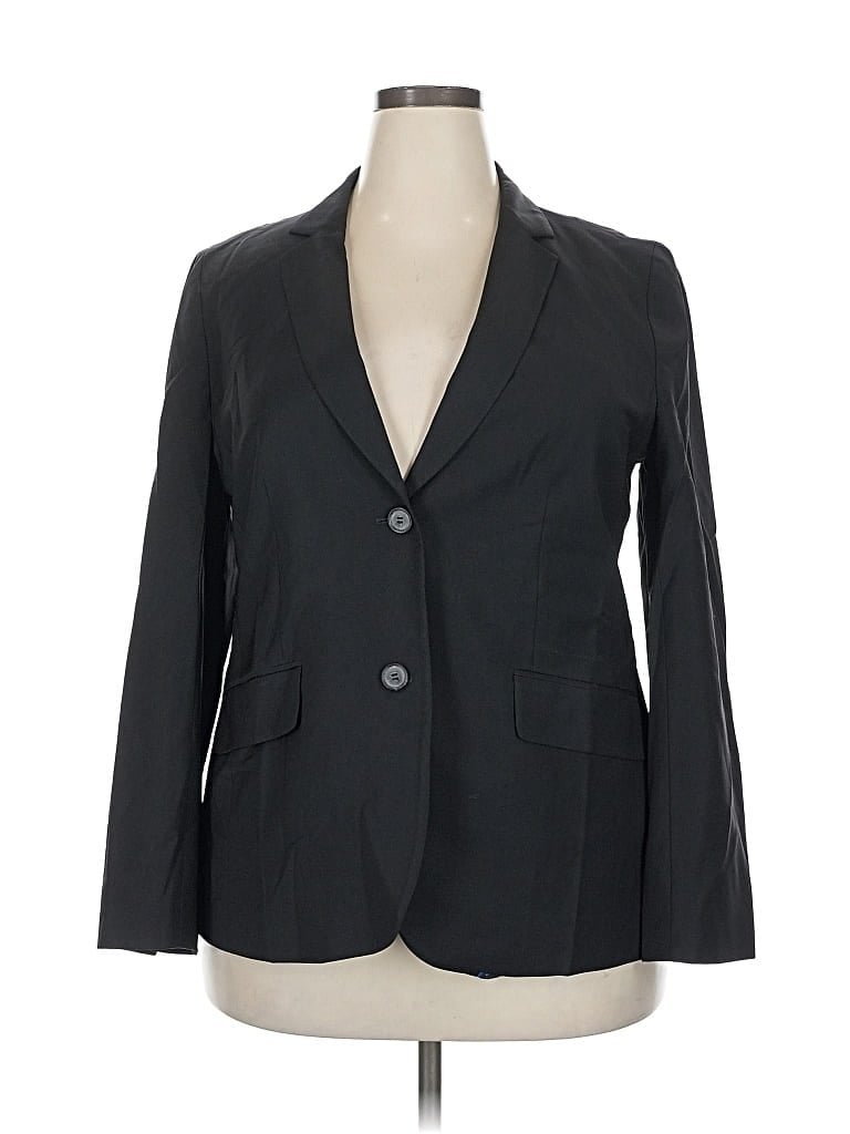 Pre-owned Talbots Blazer Jacket In Gray