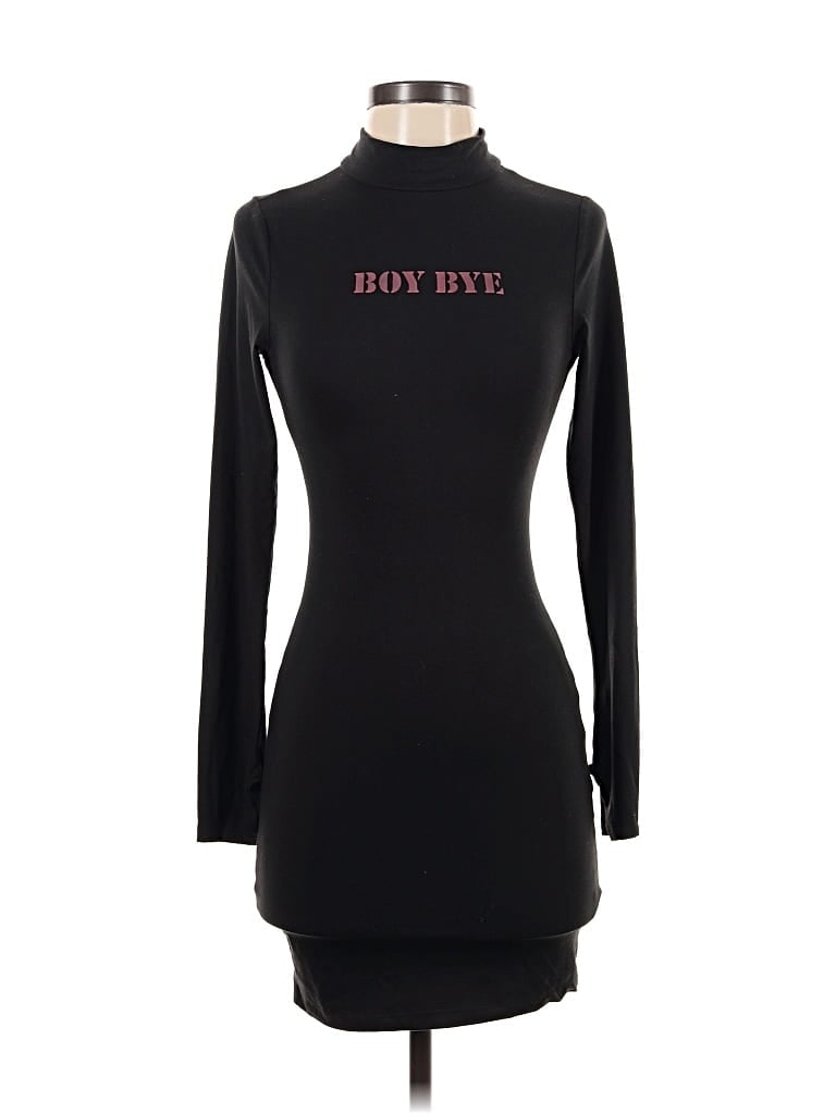 Pre-owned Fashion Nova Casual Dress In Black