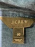 J.Crew 100% Cotton Blue Long Sleeve Button-Down Shirt Size 00 - photo 7