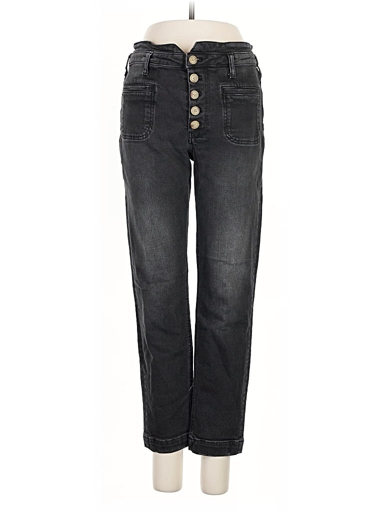 Pre-owned Pilcro And The Letterpress Jeans In Black