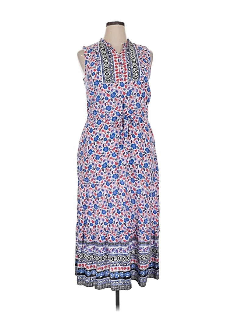 Pre-owned Talbots Casual Dress In Blue