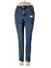 Express Hearts Blue Jeans Size S - photo 1