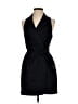 Leifsdottir Solid Black Cocktail Dress Size 0 - photo 1