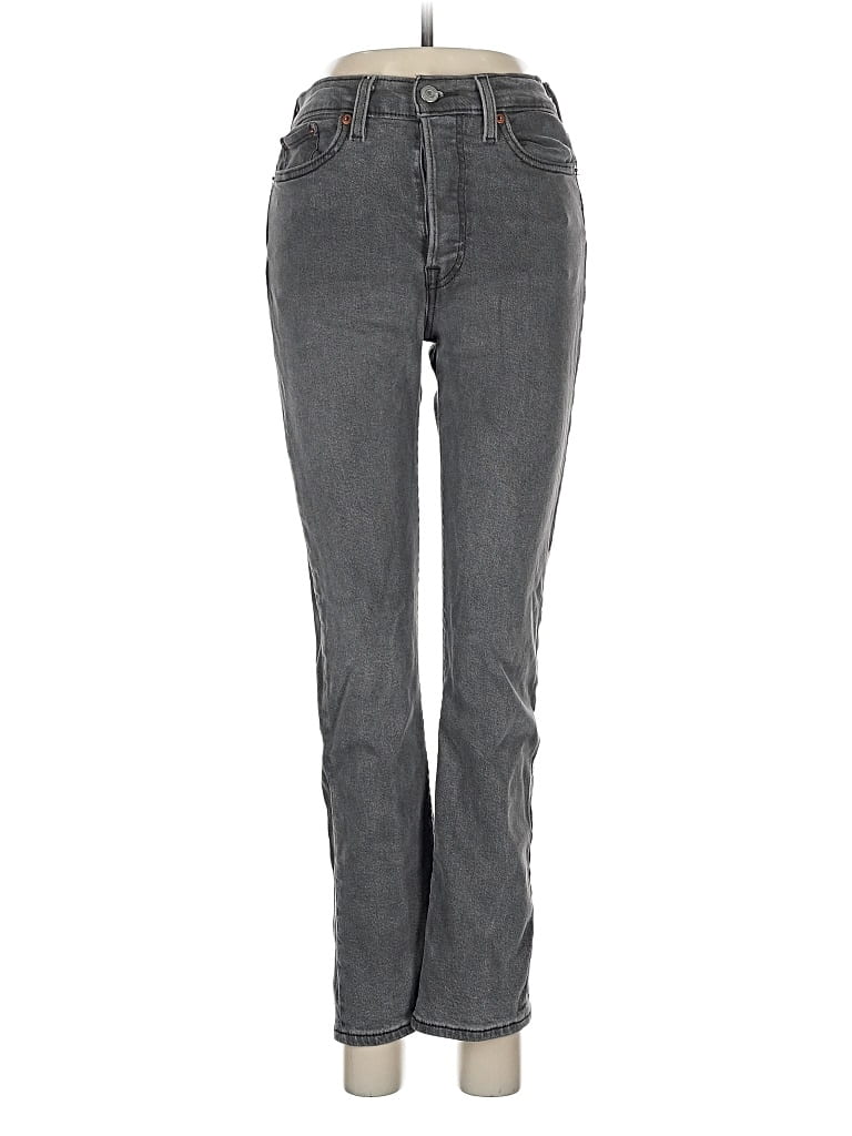 Pre-owned Levi's Jeans In Gray